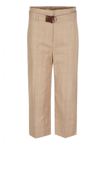 Marc Cain Collection Karierte Hose im Culotte-Style