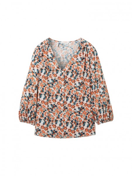 Bluse mit Print