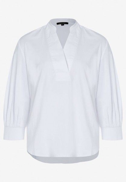 Baumwoll/Stretch Bluse weiß Frühjahrs-Kollektion