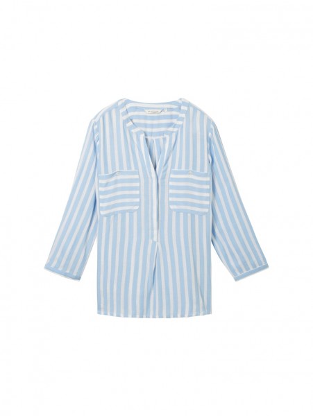 Bluse mit Streifenmuster