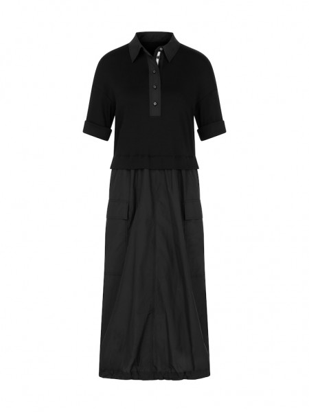 Weites Utility-Kleid