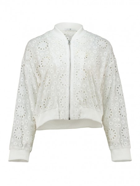 Hailys Blouson aus Spitze