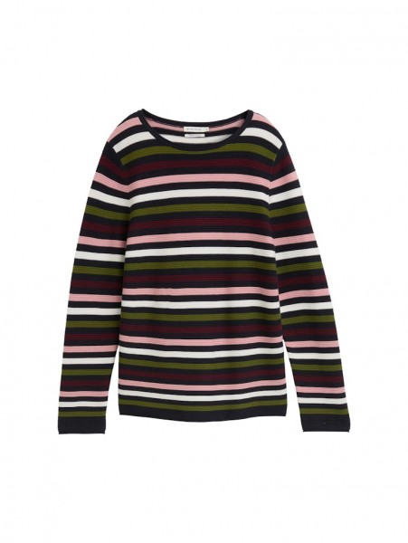Tom Tailor Strickpullover aus Bio-Baumwolle
