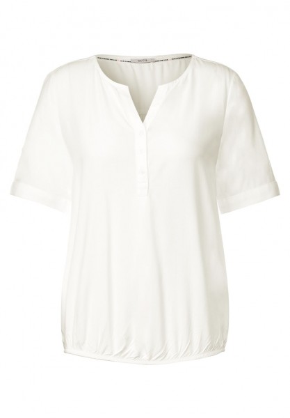 Cecil Unifarbene Basic Bluse