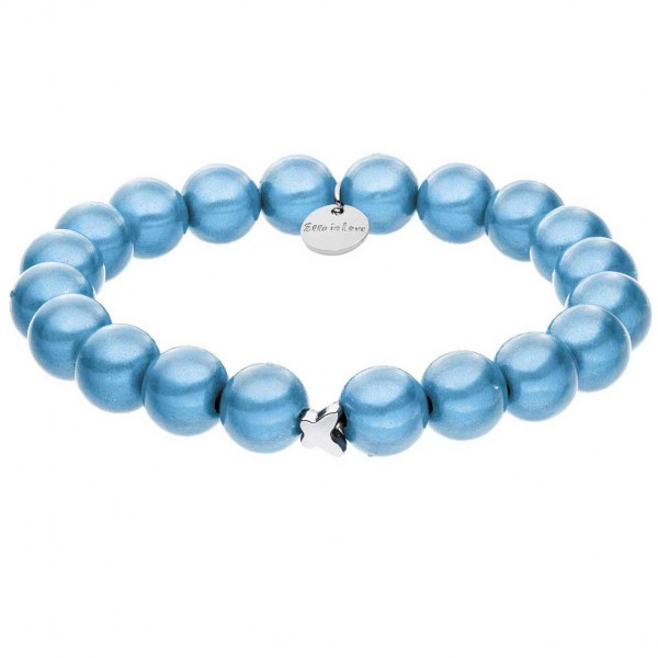 Ella in Love Armband 10 mm Blue Sky