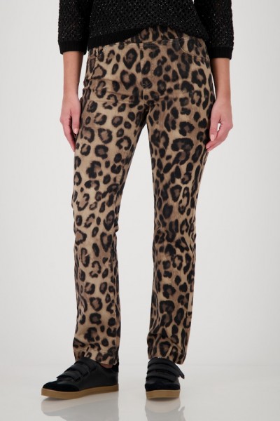 Monari Leo-Print-Hose