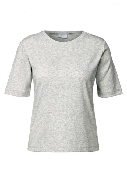 Cecil Basic Rippstruktur T-Shirt