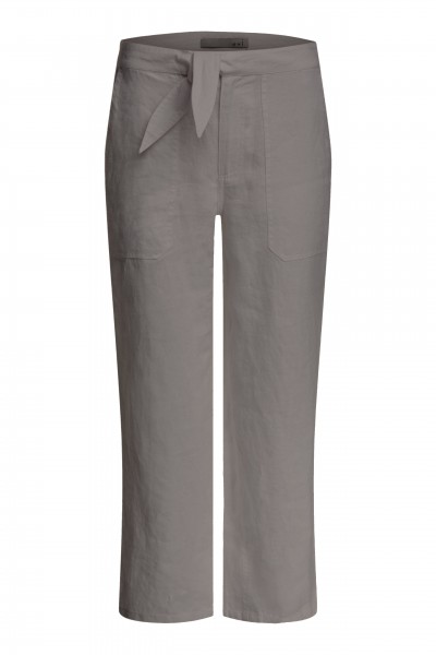 Oui Culotte aus Leinen mit Knoten