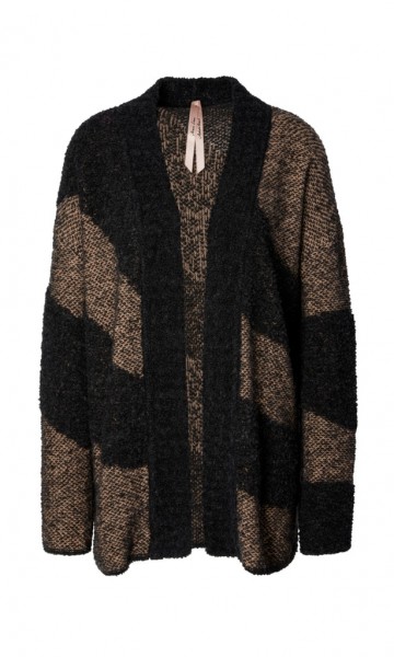 Marc Cain Addition Flauschige Strickjacke