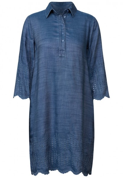 Cecil Lyocell Kleid mit Stickerei