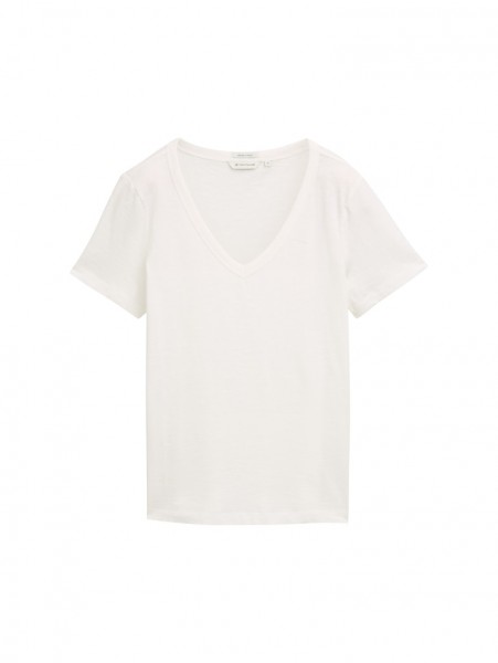 T-Shirt mit V-Ausschnitt