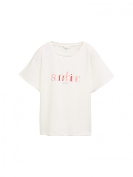 Loose Fit T-Shirt mit Print