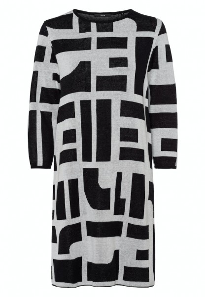 Zero Strickkleid mit grafischem Muster