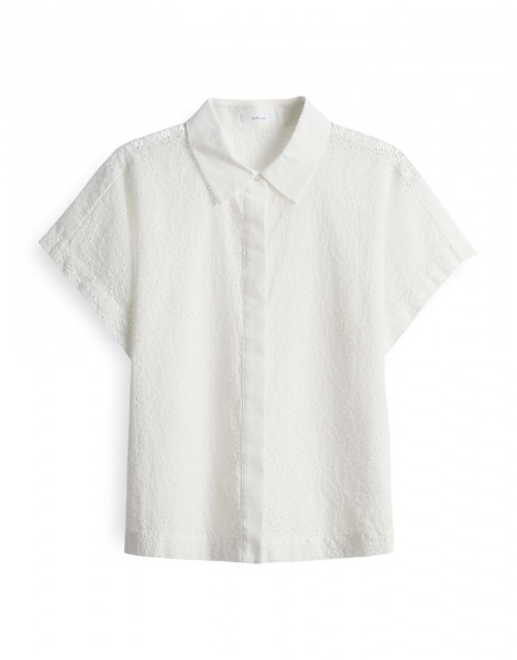 Opus Bluse &quot;Fessin&quot; mit Lochstruktur