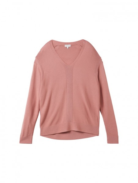 Pullover mit V-Ausschnitt