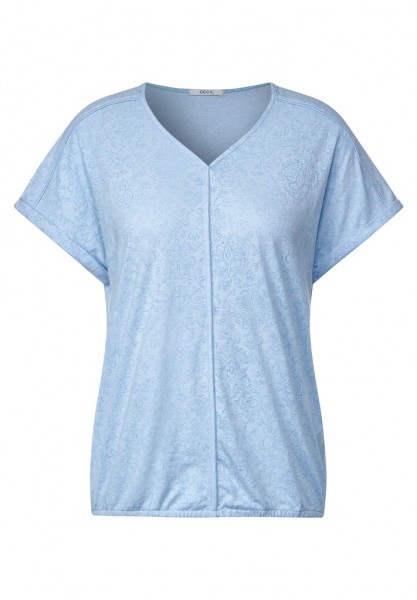 Cecil Melange Burn Out Shirt