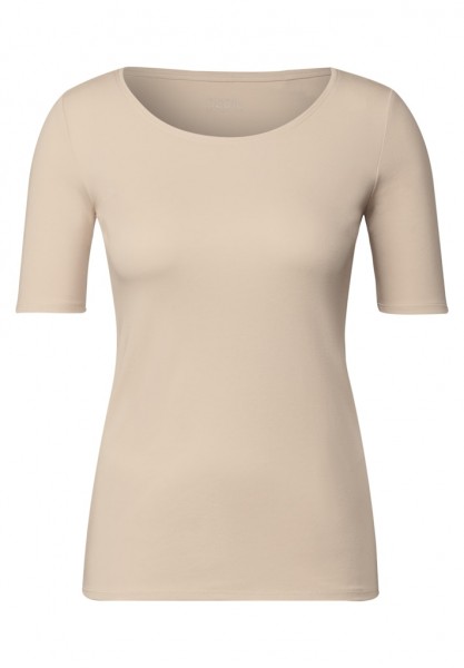 Cecil T-Shirt in Unifarbe