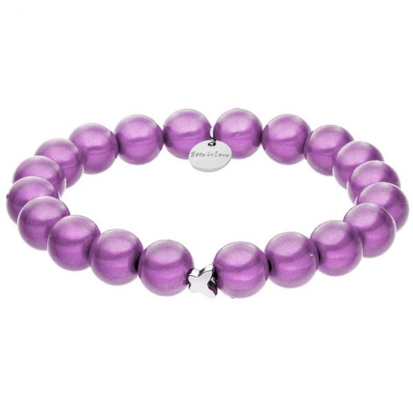 Ella in Love Armband 10 mm digital lavendel