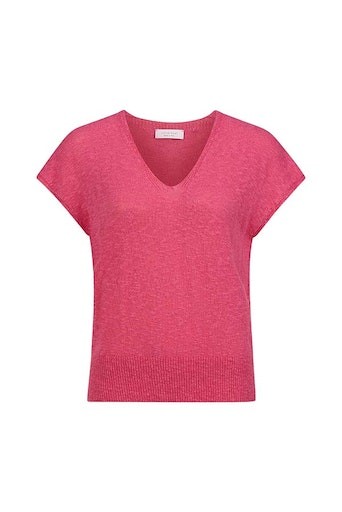 Rich & Royal V-neck slub top