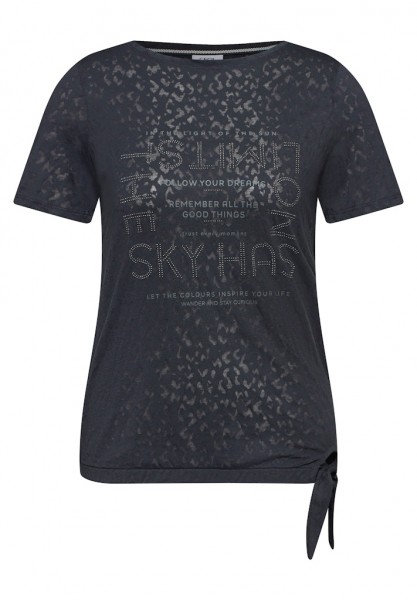 T-Shirt mit Schmucksteinen