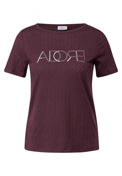 Cecil Ausbrenner-Shirt mit Wording