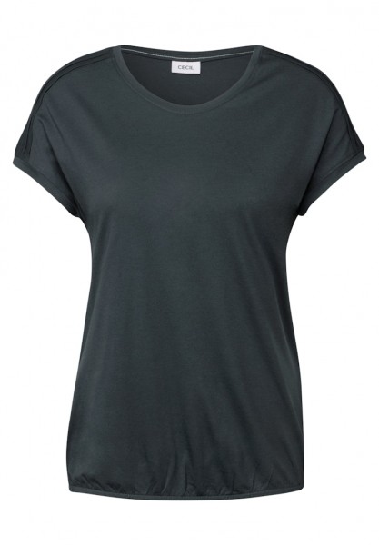 Shirt in Unifarbe