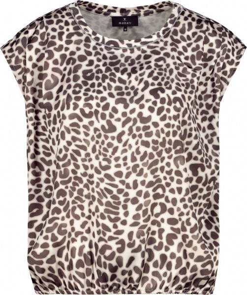 Monari Blusenshirt mit Leomuster
