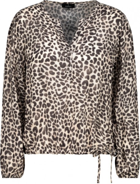 Monari Bluse mit Leomuster