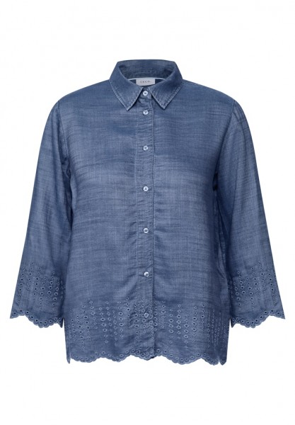 Cecil Lyocellbluse mit Stickerei