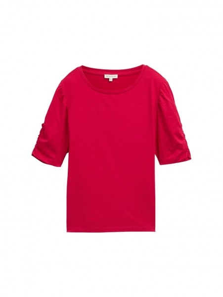 Tom Tailor T-Shirt mit Raffärmeln