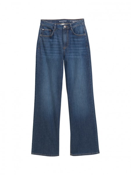 Wide Leg Jeans mit High Waist