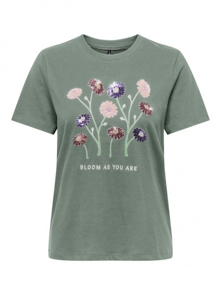Only T-Shirt mit Print