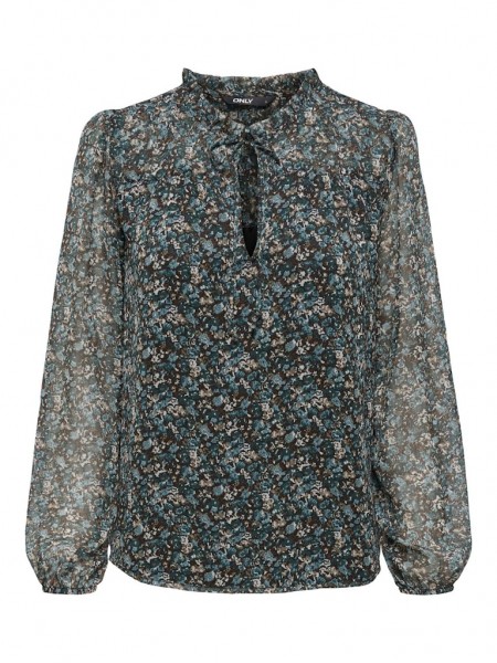 Only Bluse mit Blumenprint