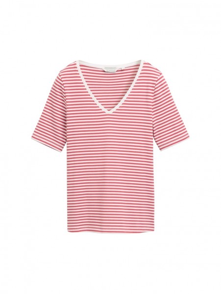 T-Shirt mit V-Ausschnitt