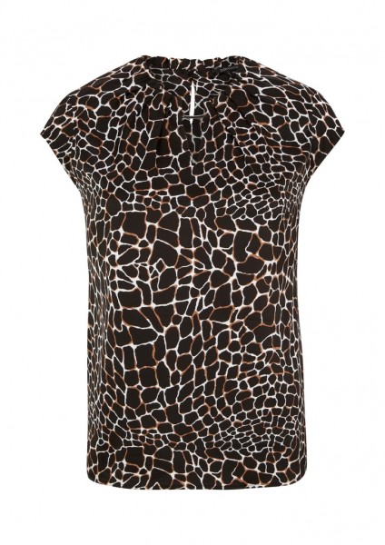 Comma High-Neck-Bluse