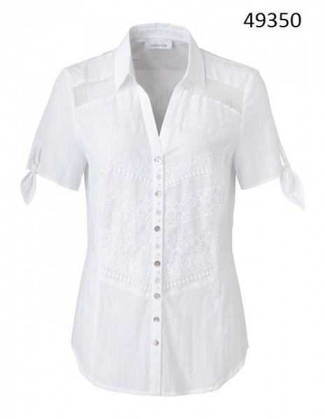 Just White Blusen 49350