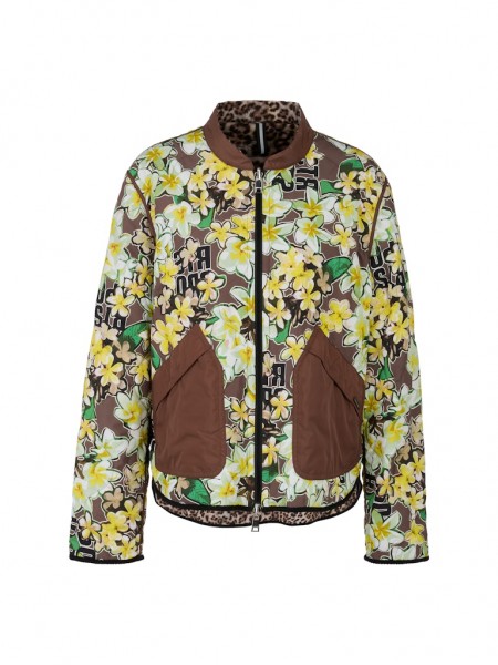Wendejacke mit Print &quot;Rethink Together&quot;