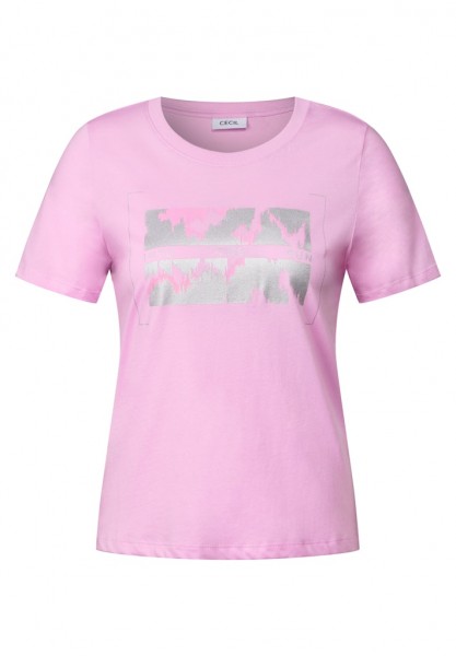 Cecil T-Shirt mit Folienprint