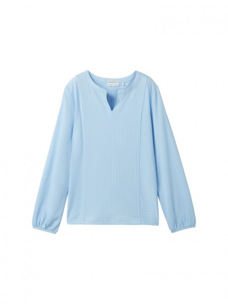 Bluse mit Streifenmuster
