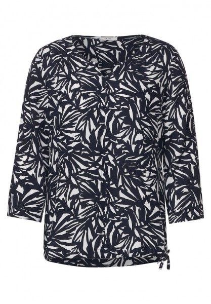 Cecil Print Bluse mit 3/4 Ärmel