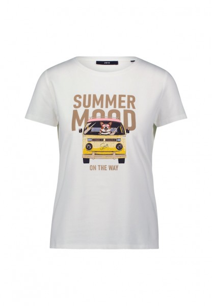 Zero T-Shirt mit Print