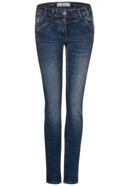 Cecil Loose Fit Denim mit Roségold