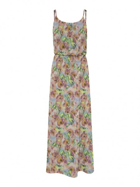 ONLY Maxi-Kleid mit Blumen-Muster