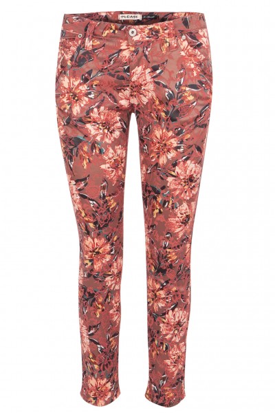 Please Hose &quot;P85&quot; mit Blumenmuster