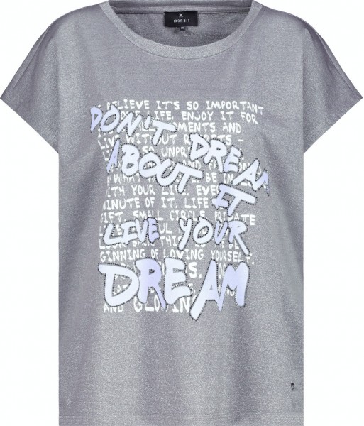 Monari T-Shirt mit Wording-Print