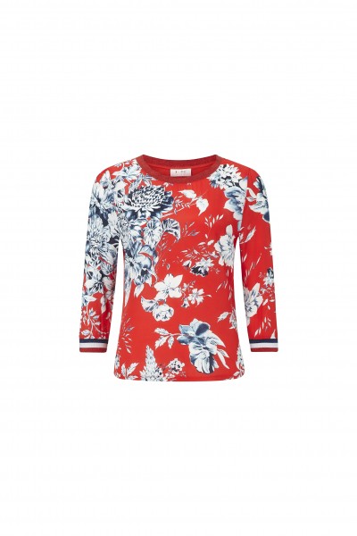 Rich & Royal Bluse mit floralem Muster