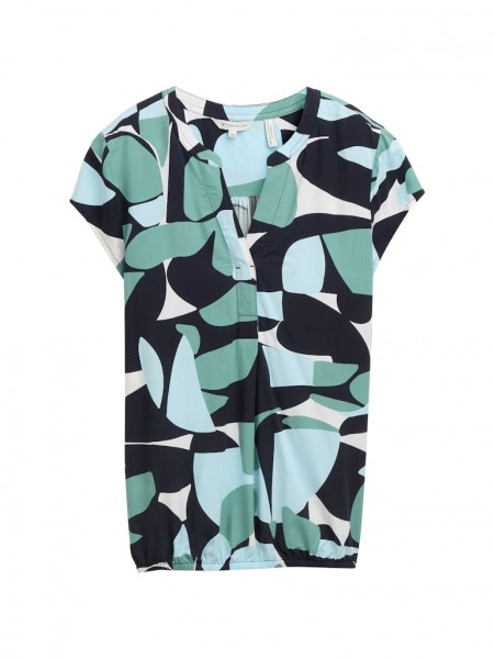 Bluse mit Muster