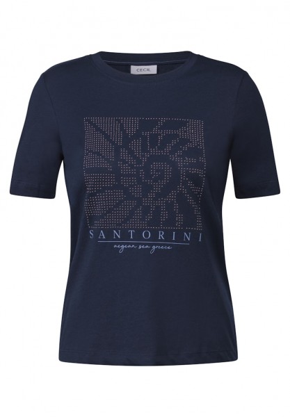 Cecil Shirt mit Schmucksteinen