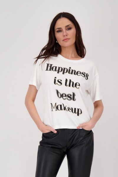 Monari T-Shirt mit Wording