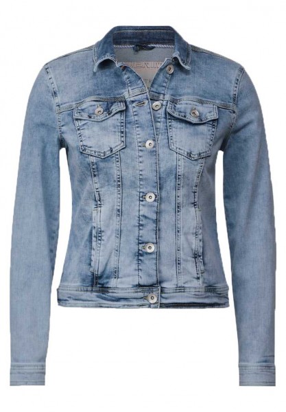 Hellblaue Jeansjacke